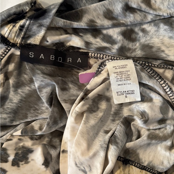 Sabora animal print long dress - Picture 5 of 5